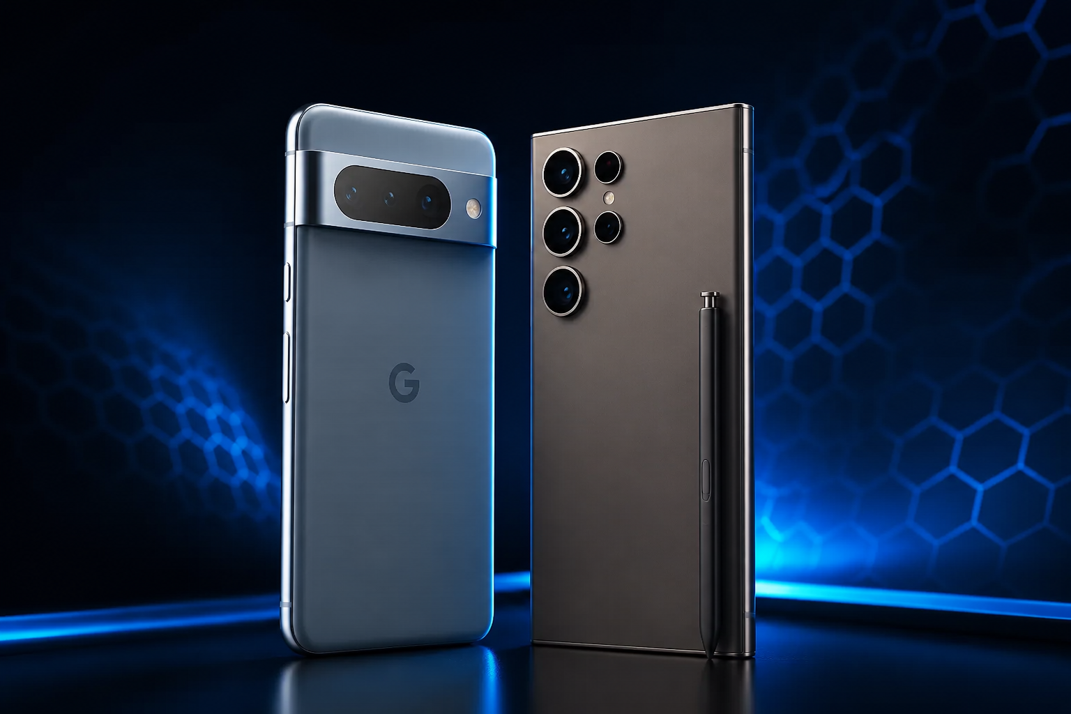 Google Pixel en Samsung Galaxy, klaar voor firmware-service